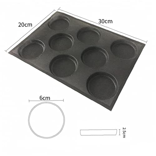 Feuille de cuisson en silicone perforée pour une cuisson de pain dorée