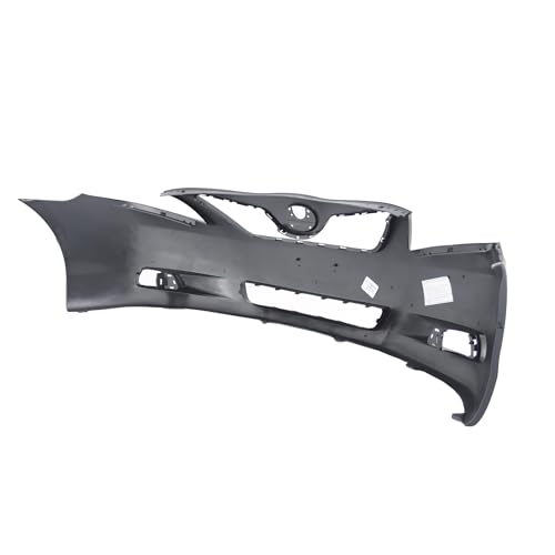 Image of FitParts Compatible with Toyota Camry 2007-2009 Front Bumper Cover | Primed, With Fog Light Holes, Without Parking Sensor Holes, Sedan, Hybrid, Ready to Paint, OEM 5211906919, TO1000329