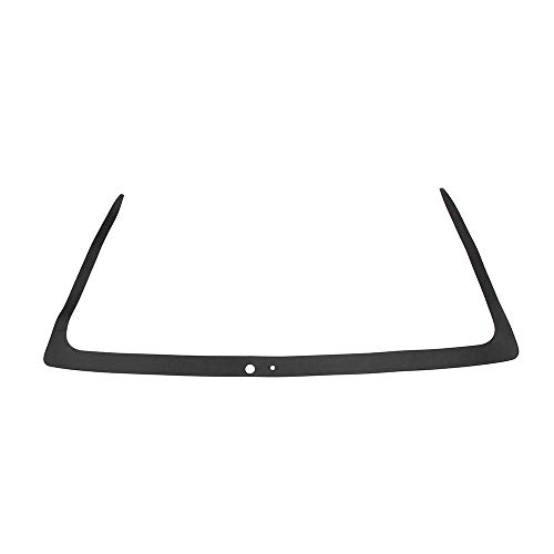 Lámina decorativa de portón trasero para Volkswagen 1918530426BX negro satinado