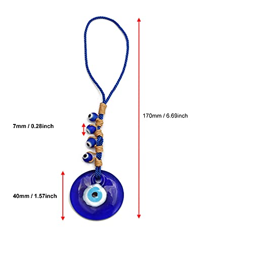 ojo turco para colgar de tamaña mediano y estilo tradicional