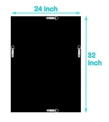 Diamond glass mirror24x32inches