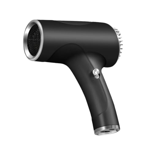 Colcolo Secador de pelo de viaje, secador de pelo inalámbrico, compacto, secador para el cuidado del cabello, profesional, eléctrico, secador de pelo para, Negro