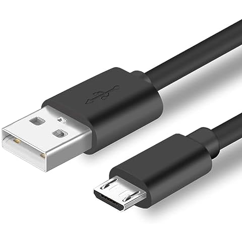 SCOVEE PS4 Controller Charging Cable Compatible with Xbox One Controller,PS4 Charger Cord for PlayStation-4,PS 4 Slim/Pro,Dualshock 4,Fire Stick,Game Accessories Micro-USB Data Cord for X-Box One S/X Cover