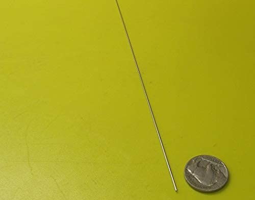 12L14 Carbon Steel Shaft .031" Diameter x 6" Long 5 pcs