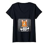 Photo Gallery donna corgi tazza colpevole cane maglietta con collo a v Photo Gallery donna corgi tazza colpevole cane maglietta con collo a v