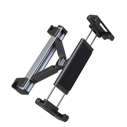 RSHuiOUXX Adjustable Car Headrest Tablet Mount Holder 360 Degree Rotation for Backseat Vehicle Headrest Mount for Phones & Tablets