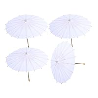 CIMAXIC 4pcs DIY Graffiti Blank Oil-paper Umbrella S Hand-painted Art Craft for Kindergarten School Activities and Easy to Paint