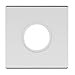 Baldwin R017.IDM Single Estate Rosette for Dummy Functions, Satin Chrome