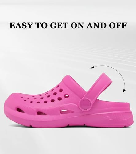 Image of Kids Girls Boys Clogs Garden Shoes Toddler Slip on Sandals Children Water Shower Beach Pool Slippers