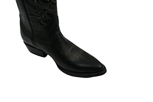 Dona Michi Men's Genuine Leather Western Cowboy Boots Leather Sole4