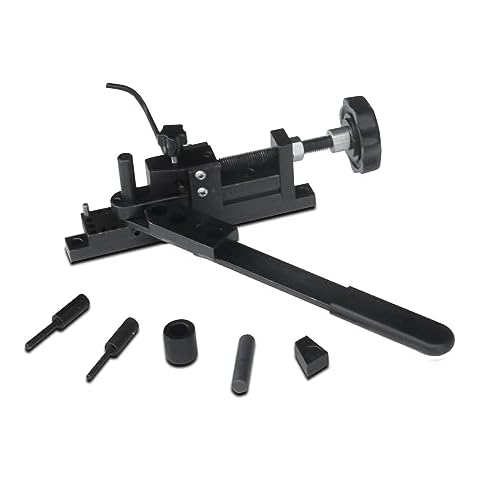 KAKA INDUSTRIAL MUB-1 Mini Universal Bender Forms Wire Flat Metal, metal bender ornamental, for Flat Round Stock, Hook, Clamp, Coil - Wire. Manual Mounting Mini Universal Bending Bender Cover