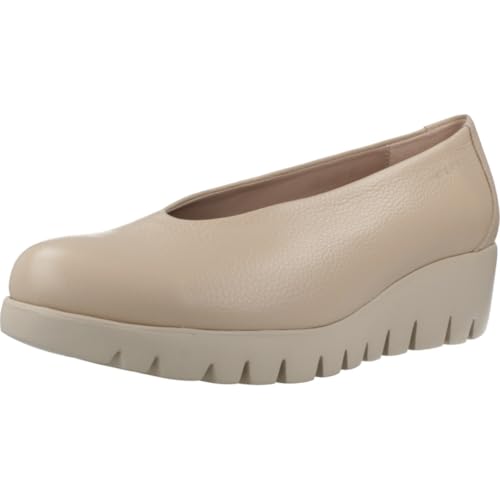 Wonders Fly 00 Beige chaussures de luxe en cuir d'Espagne
