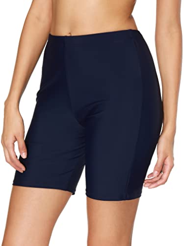 ATTRACO Womens Swimsuits Bottom Long Swim Shorts Full Coverage Navy x-Large
