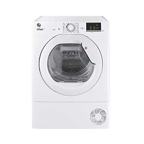 Hoover HLEC10DE H-Dry 300 10kg Condenser Tumble Dryer Aquavision White Sensor Dry NFC