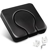 Amazon.com: ZXMOBY PU Commode Seat Cushion Universal Fit Toilet