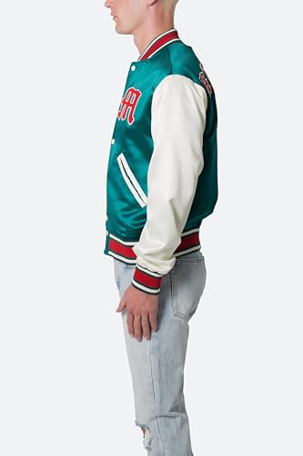 mnml Men's Satin Varsity Jacket2