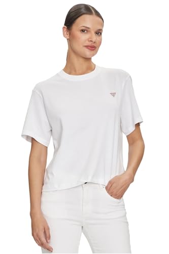 T-shirt en jean GUESS coupe droite W4YI05 pour un look denim masculin