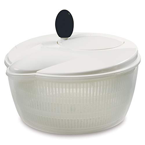 Norpro Salad Spinner, 9in/23cm, White
