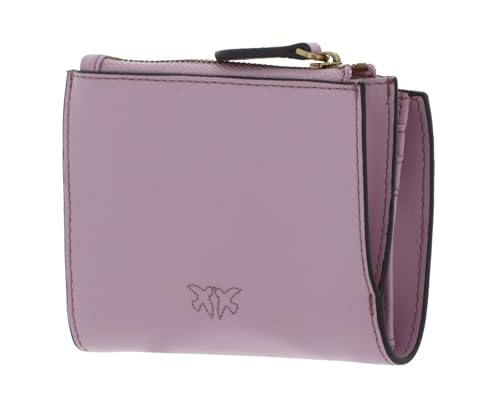 Porte-monnaie Pinko multi-usage en cuir rose, le cadeau idéal - 4