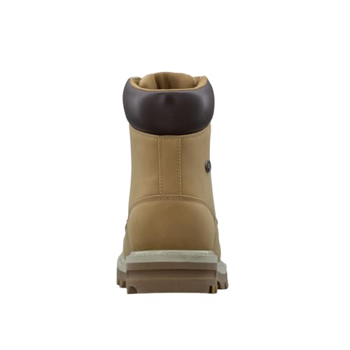 Image of Lugz Men's Empire Hi Classic 6-inch Chukka Boot, Wheat /Dark Brown /Cream /Gum, 12 M