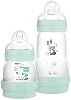 MAM Baby Kit 2 Mamadeiras Easy Start Starter Set Anticólica e Men...
