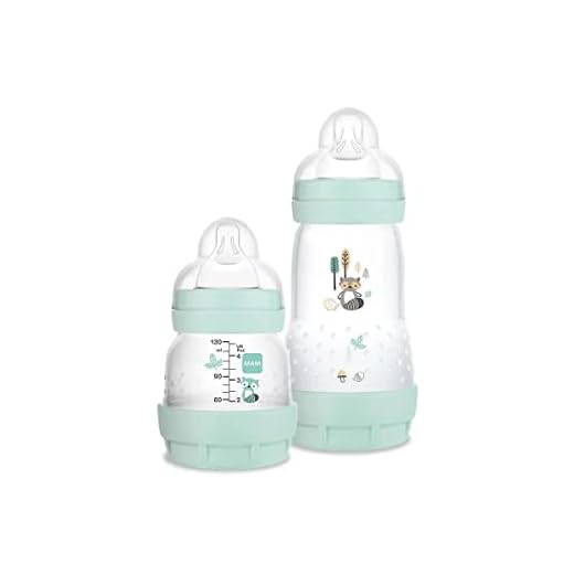 Mamadeira MAM Anticólica - Easy Start - Starter Set - Mamadeiras 130ml e 260ml - Azul