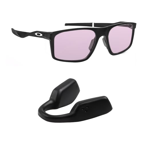 Coussinets de nez Oakley Batflip OX8183 plaquettes de rechange en silicone noir