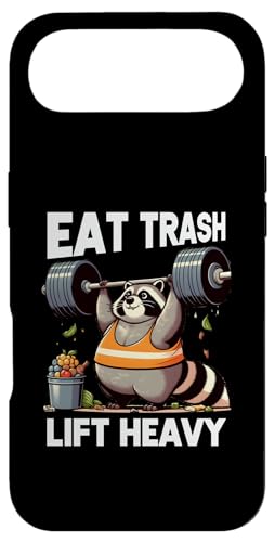 Eat Trash Panda Lift Heavy Fat Raccoon EGCgteBOW X}zP[X iPhone Air p