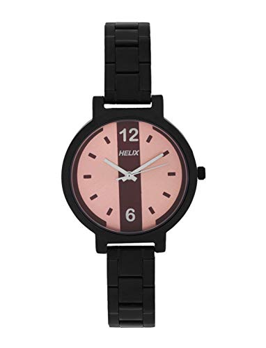 Image of TIMEX Helix Analog Pink Dial Women's Watch-TW041HL10