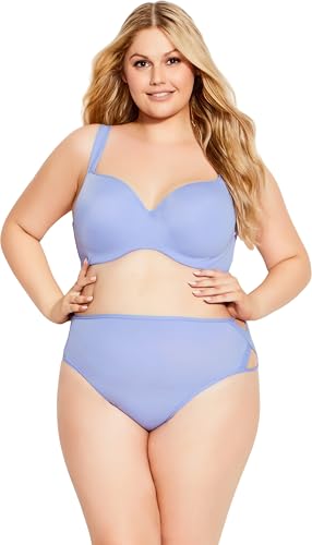 Roupa de baixo Avenue Cueca Plus Size Microf Fshn Hc em Aqua, Tam...