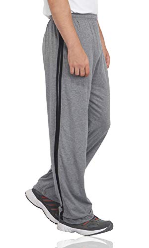 Image of Fflirtygo Men's Regular Fit Two Stripe Color Cotton Track Pants