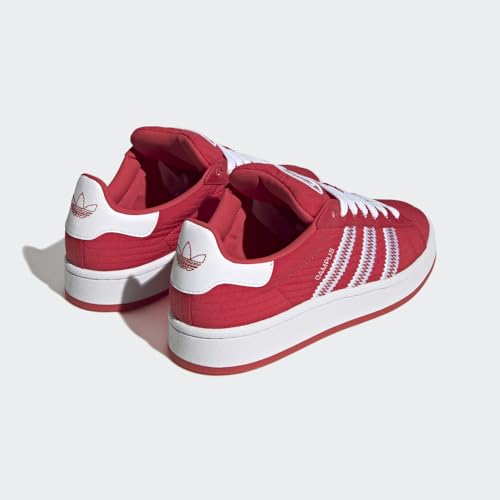 Image of adidas Campus 00s Womens Shoes Size 6, Color: Red /Footwear White /Halo Blush