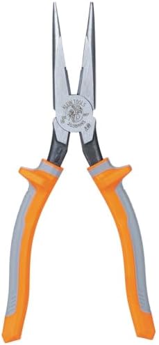 Klein Tools Alicate 2038RINS, feito nos EUA, alicate de corte lat...
