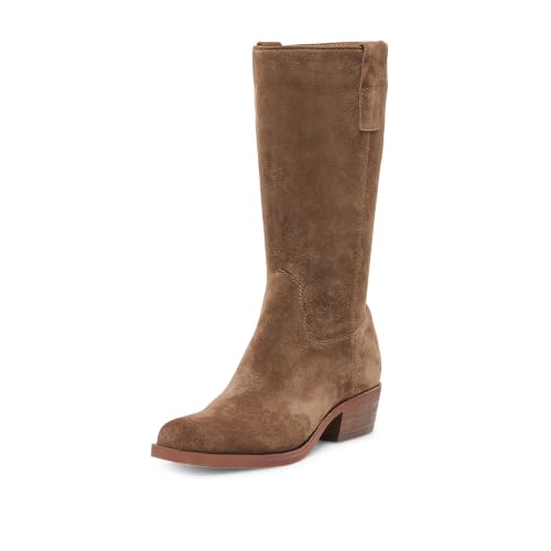 Dolce Vita Women's Romie Mid Calf Boot, Chocolate, 7