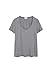 Produktbild ARMEDANGELS JAALILA - Damen T-Shirt aus Tencel Lyocell Mix M Mid Grey Melange Shirts T-Shirt Regular fit
