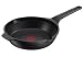 Tefal Aroma On - Padella in alluminio pressofuso 24 cm rivestimento titanio antiaderente e thermosport, adatte a tutti i tipi di cottura, fondo spesso adatto ad induzione
