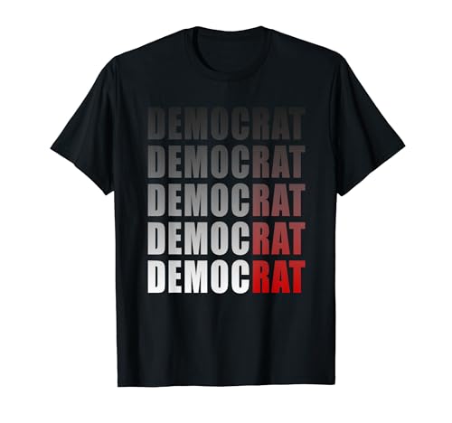 Funny Democrat Sarcastic Rat Humor Politician Graphic T-Shirt