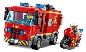 Lego City Feuerwehrstation 60215 (509 Teile) mit Licht & Sound - 2019 - Lego - Immagine 2