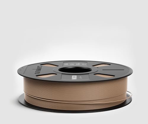 Image of NUMAKERS PLAWOOD Finish 3D Printer Filament, 1.75mm, Dimensional Accuracy + /- 0.03 mm, 1 kg Spool (2.2 lbs), Compatible with Most FDM Printers (PLA Wood)