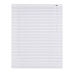 REHAN & CO Custom Made to Measure PVC Venetian Blinds 25mm Thin Slats Shutter Blinds Window Treatments Child Safe Home Office Windows Blind (White Embossed, 90W x 150H cm)