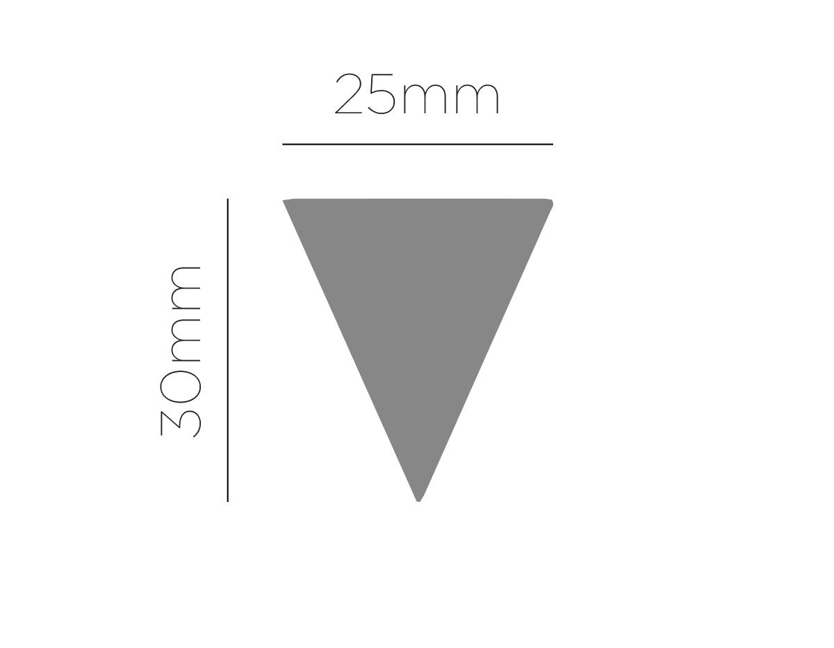 INNSPIRO Eva Foam Punch Triangle 38 mm Figures Punches for Scrapbooking DIY Crafts, Card Making, beige - Image 3