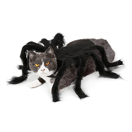 Disfraz de Araña para Perros y Gatos Halloween M miniatura 2