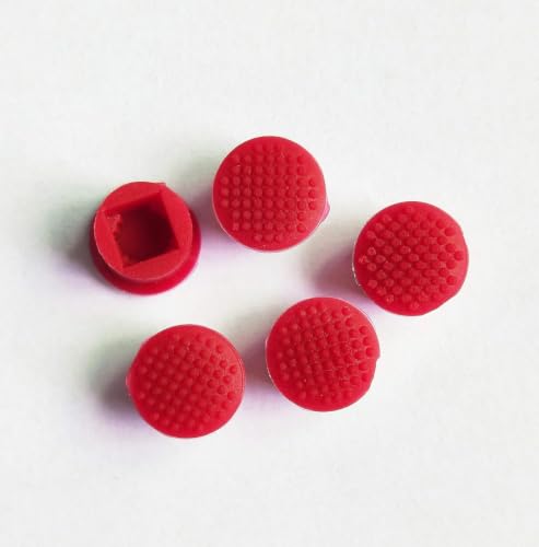Image of 5 PCS TrackPoint Keyboard Mouse Red Cap Soft Dome Laptop Pointer for IBM Lenovo ThinkPad