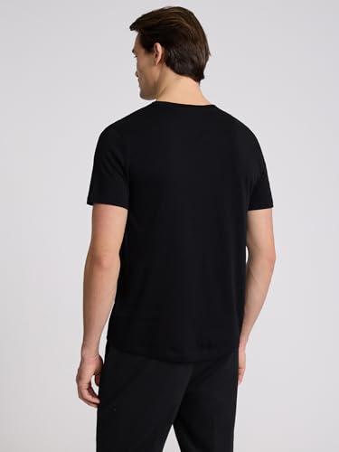 EXPRESS Men’s Pima Cotton Tee – Short Sleeve V-Neck, Ultra-Soft Premium Knit2