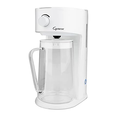 Capresso 623.02 Select Iced Tea Maker, 80 oz, White Cover