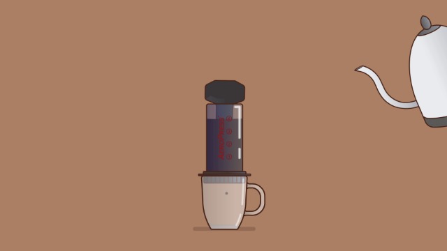 AeroPress Coffee Maker White Paper Micro-Filters, Compostable Coffee Filters Made From White, Chlorine-Free Paper, Fits Standard Size AeroPress Manual Coffee Makers, 4 Pack (1400 Count)