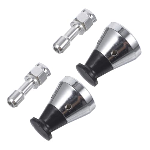 2 Sets Heat-resistant Pressure Cooker Valve Kit Safety Regulator with Exhaust Rod Replacement Parts for Pressure Pot Cookers miniatura 1