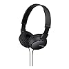 Sony ZX Series Wired On-Ear Headphones, Black MDR-ZX110, 7.87 x 1.81 x 5.87 inches