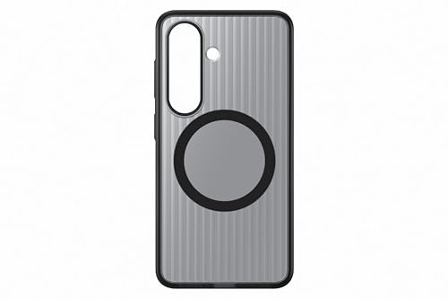 Image of Samsung Galaxy S26 Rugged Magnet Phone Case, Scratch Resistant, Raised Edges, Comfortable Safe Grip, Black