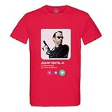 Photo Gallery fabulous t-shirt uomo girocollo cotone bio agente smith social network incontri amore, rosso, l Photo Gallery fabulous t-shirt uomo girocollo cotone bio agente smith social network incontri amore, rosso, l